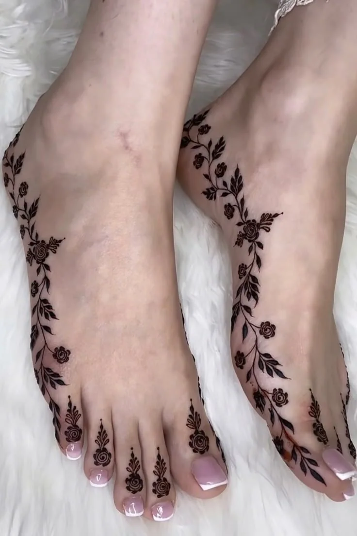 Feet Henna henna