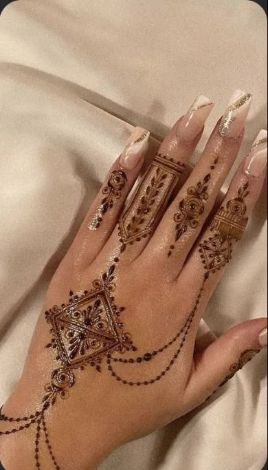 Moroccan Henna — real henna design photo 4