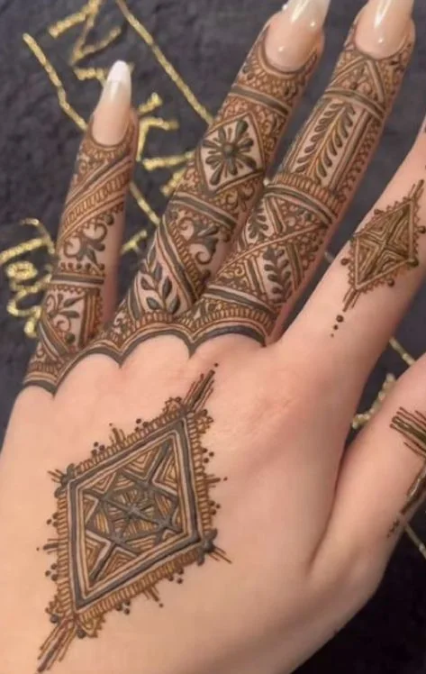 Moroccan Henna — real henna design photo 12