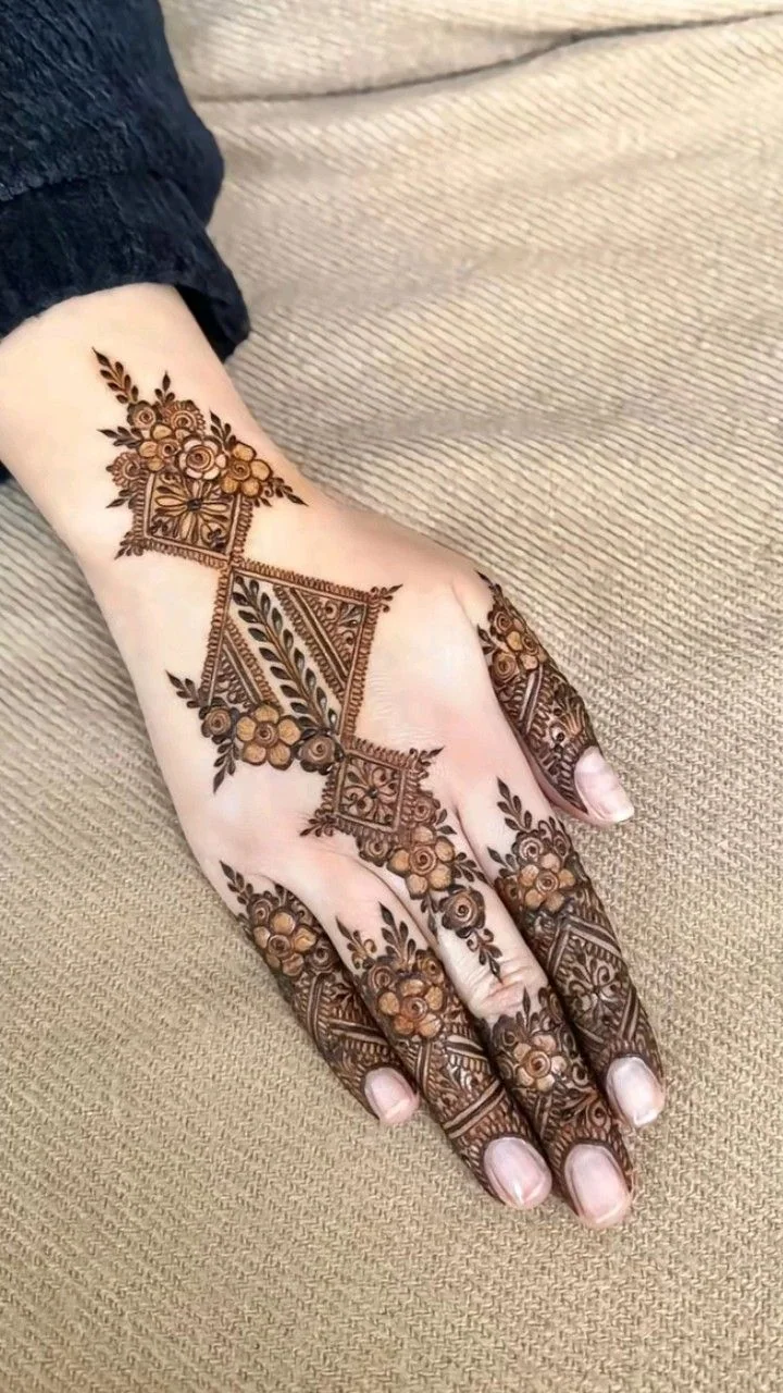 Moroccan Henna — real henna design photo 13