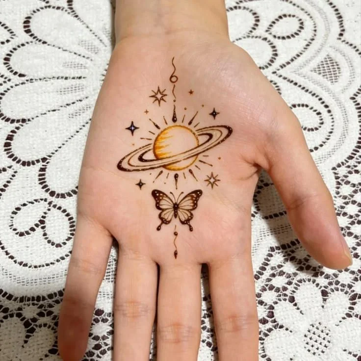 UAE National Day henna design 1