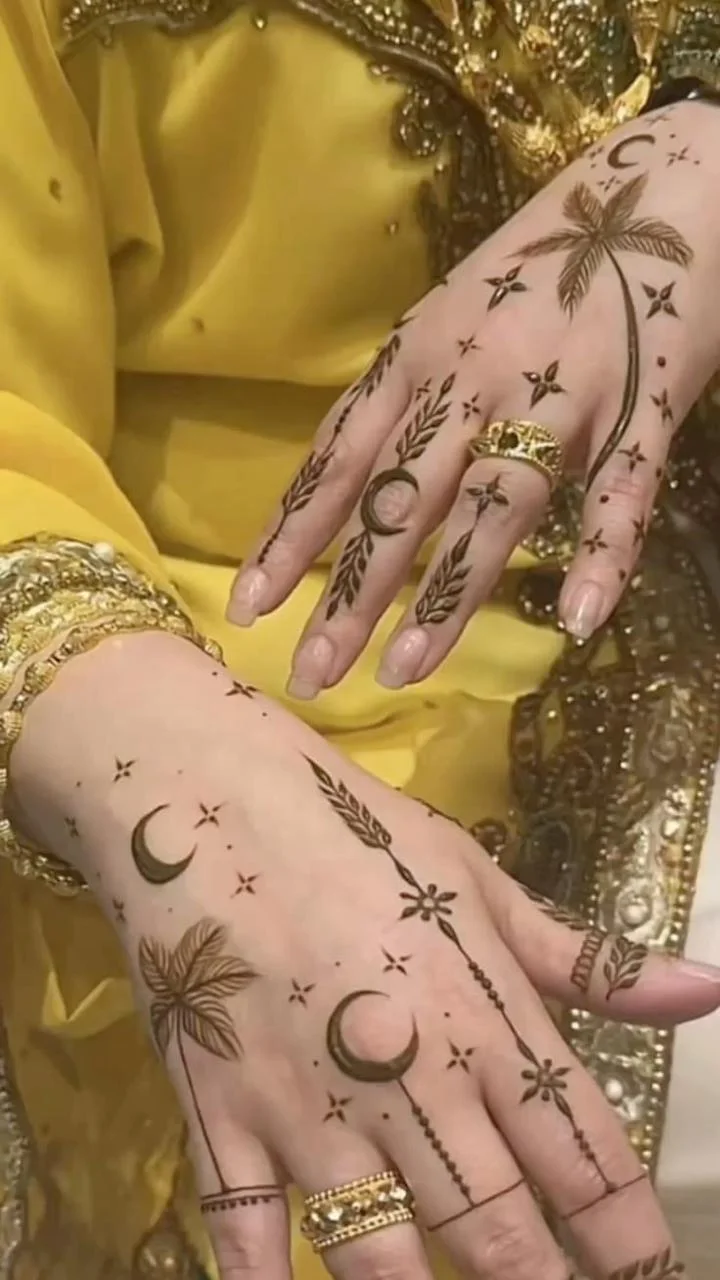 UAE National Day henna design 5