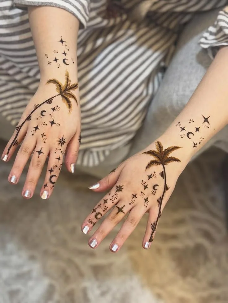 UAE National Day henna design 6