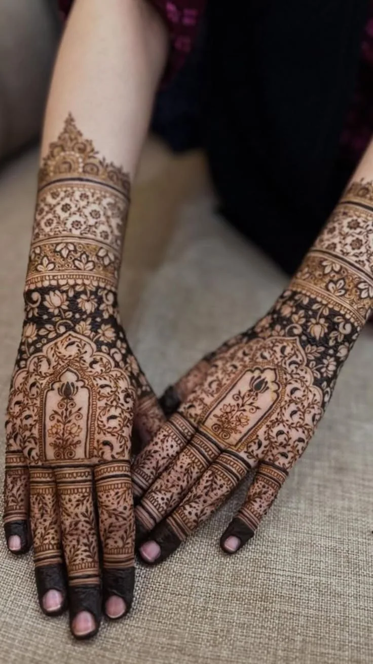 Pakistani Mehndi — real henna design photo 6